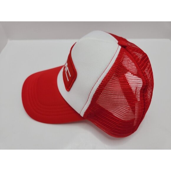 Vintage GMC Snapback Mesh Truckers Cap Red White - Picture 4 of 7